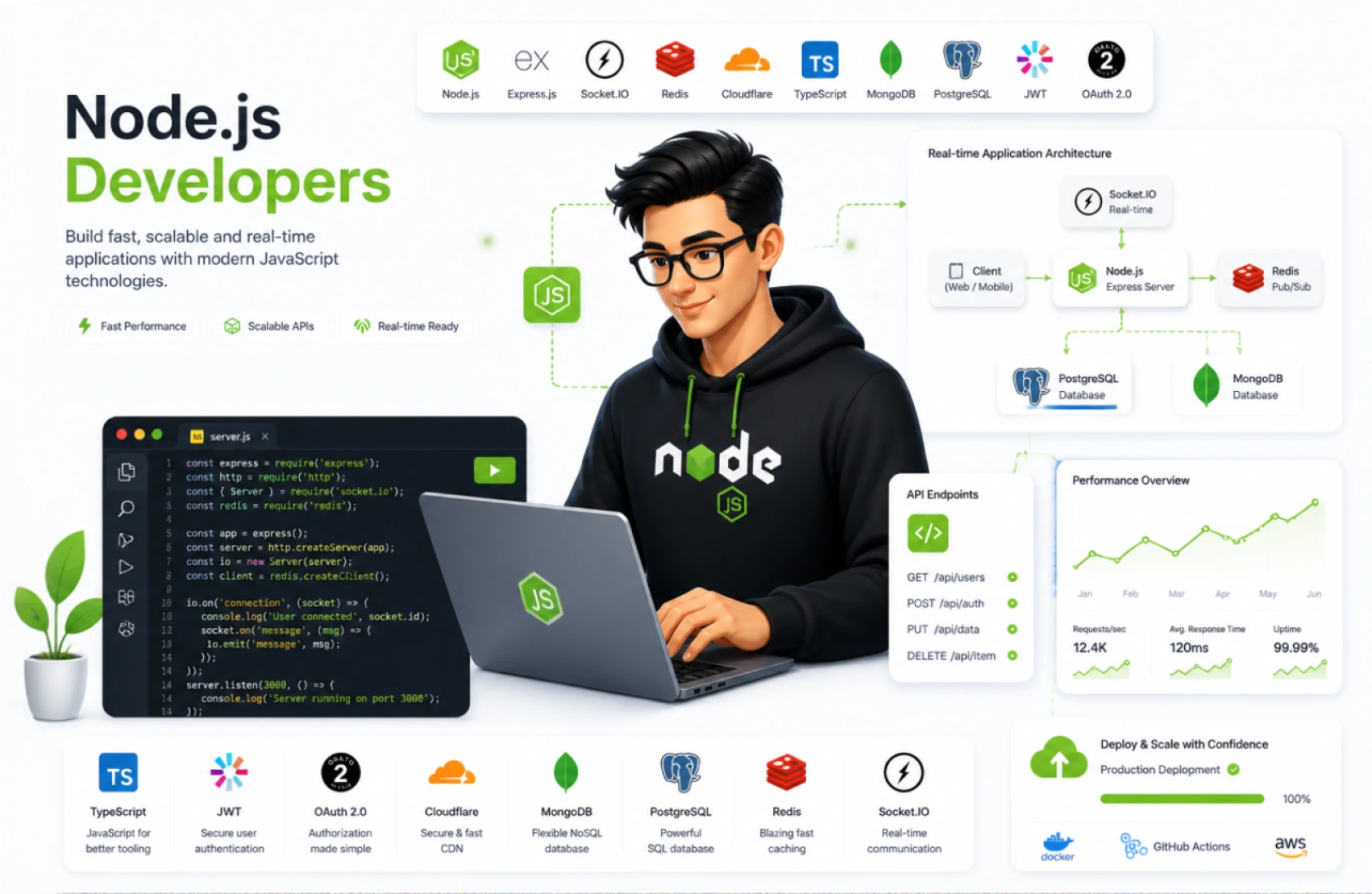 Hire Node.js Developers