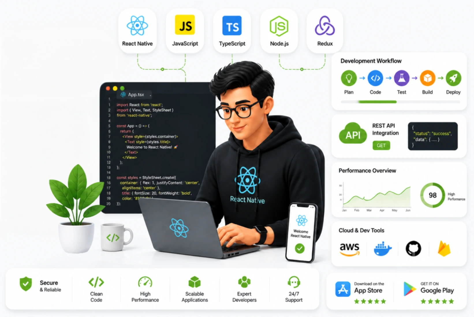 Hire React Native Developers