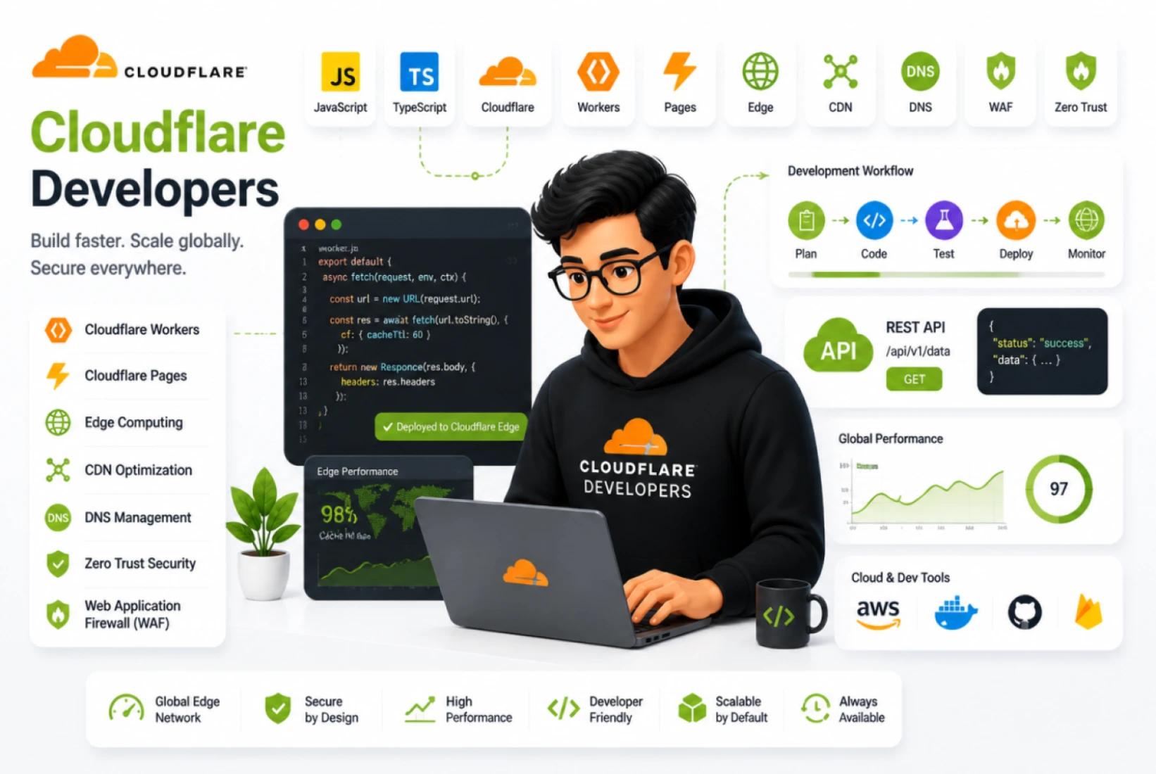 Hire Cloudflare Developers