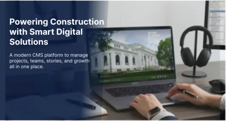Construction CMS — Modern Tech Upgrade