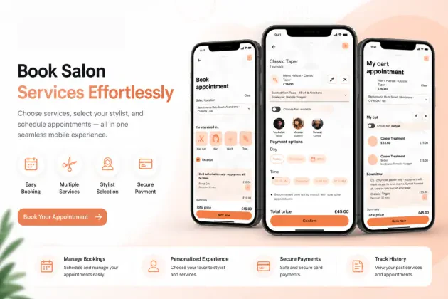 Salon Booking App